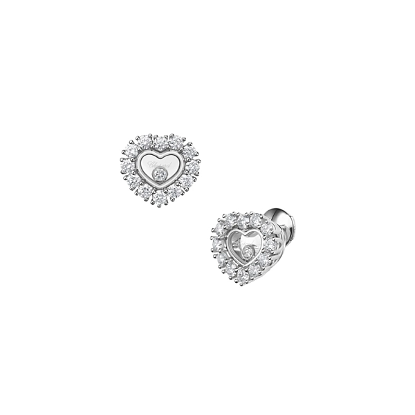 Золотые серьги Chopard Happy Diamonds 83A616-1001