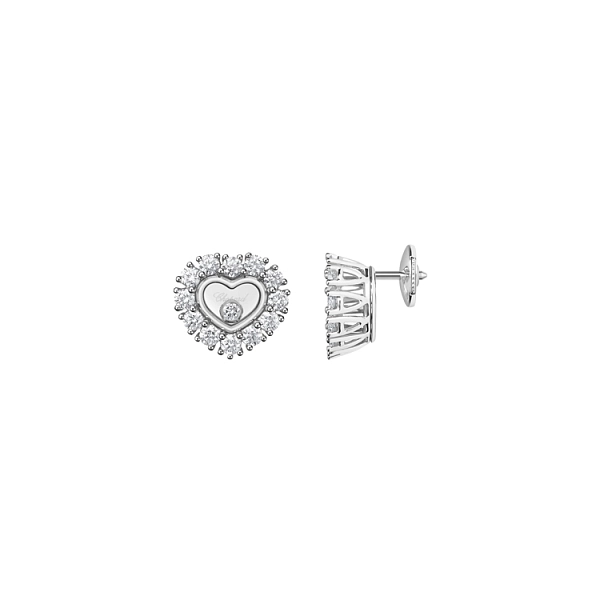 Золотые серьги Chopard Happy Diamonds 83A616-1001