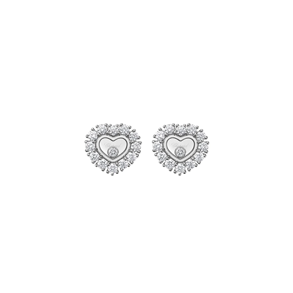 Золотые серьги Chopard Happy Diamonds 83A616-1001