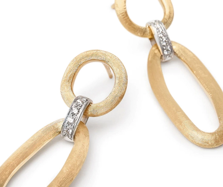 Золотые серьги Marco Bicego Jaipur Link OB1811 B YW