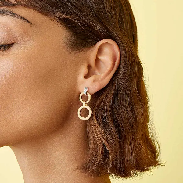 Золотые серьги Marco Bicego Jaipur Link OB1759 B YW