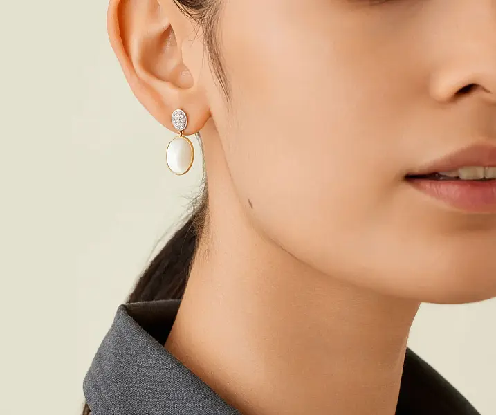 Золотые серьги Marco Bicego Siviglia OB1799-B MPW YW