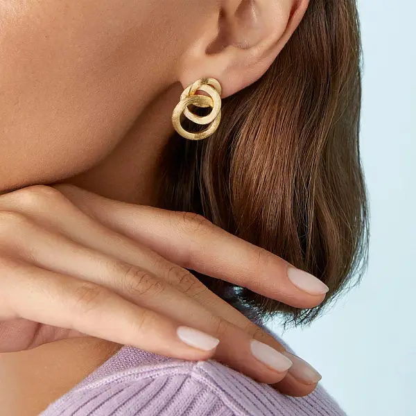 Золотые серьги Marco Bicego Jaipur Link OB938 Y