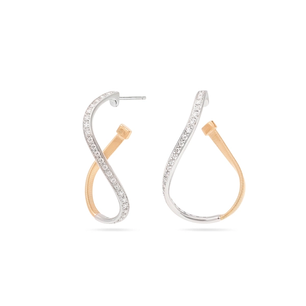 Золотые серьги Marco Bicego Marrakech OG404 B YW