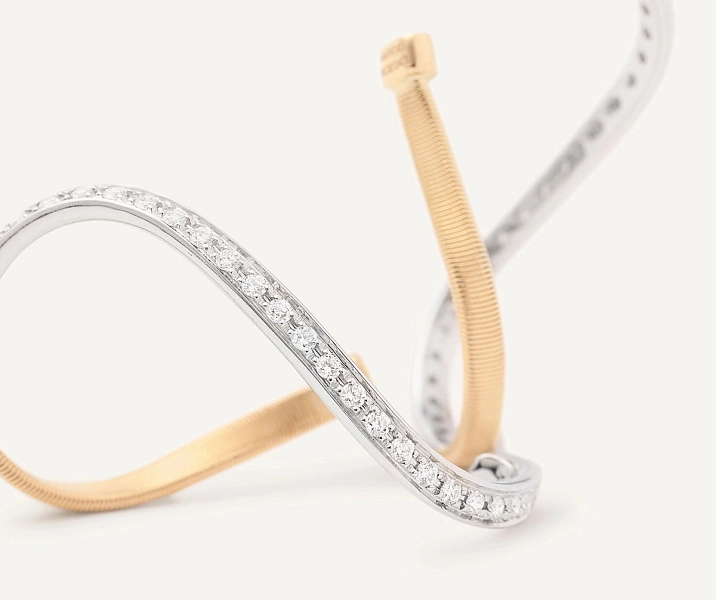 Золотые серьги Marco Bicego Marrakech OG404 B YW