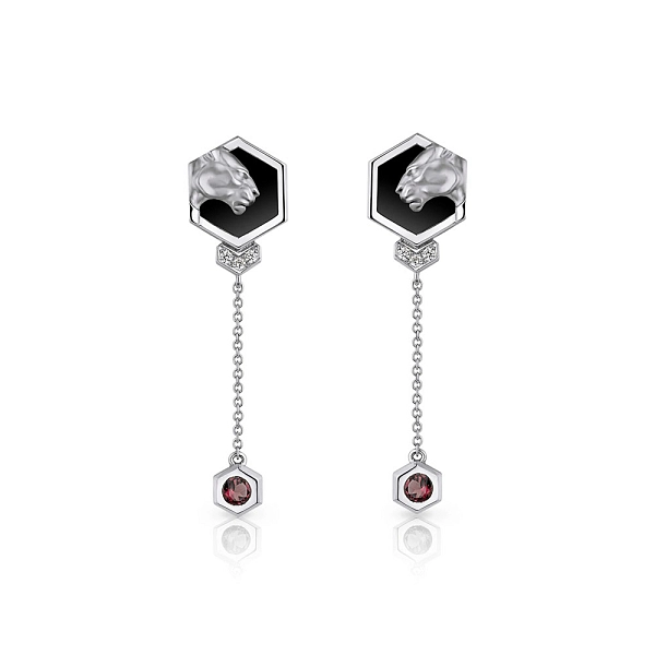 Золотые серьги Carrera y Carrera Hexagon