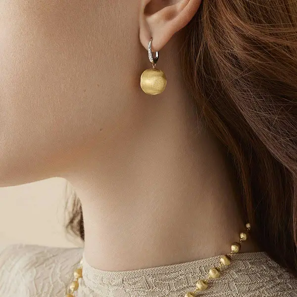 Золотые серьги Marco Bicego Africa OB1884-M B YW Q6