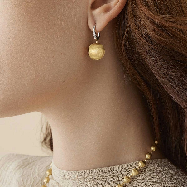 Золотые серьги Marco Bicego Africa OB1884-M B YW Q6