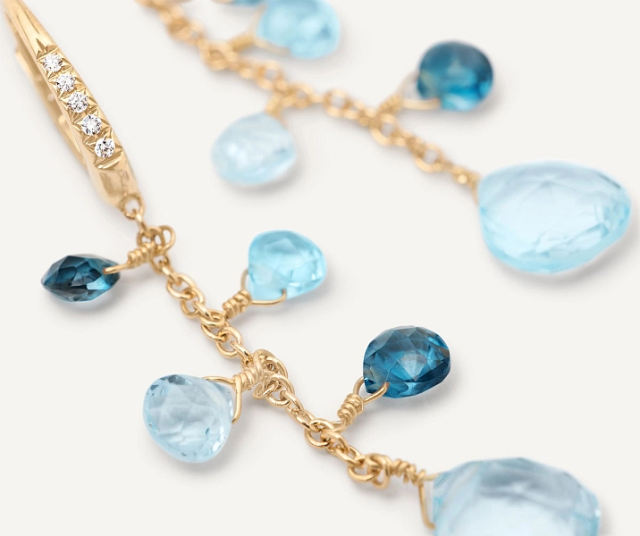 Золотые серьги Marco Bicego Paradise OB1743-MB TP01 Y