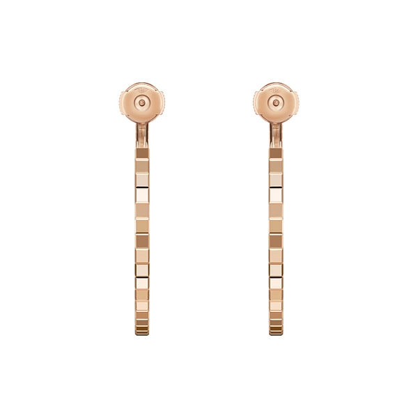 Золотые серьги Chopard Ice Cube 837702-5007