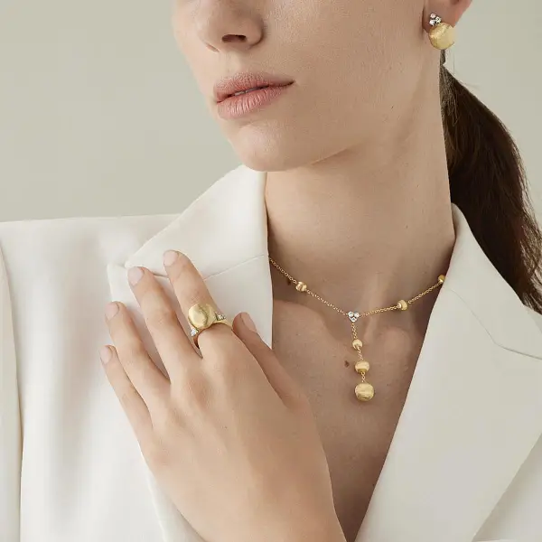 Золотые серьги Marco Bicego Afica OB1880 B YW Q6