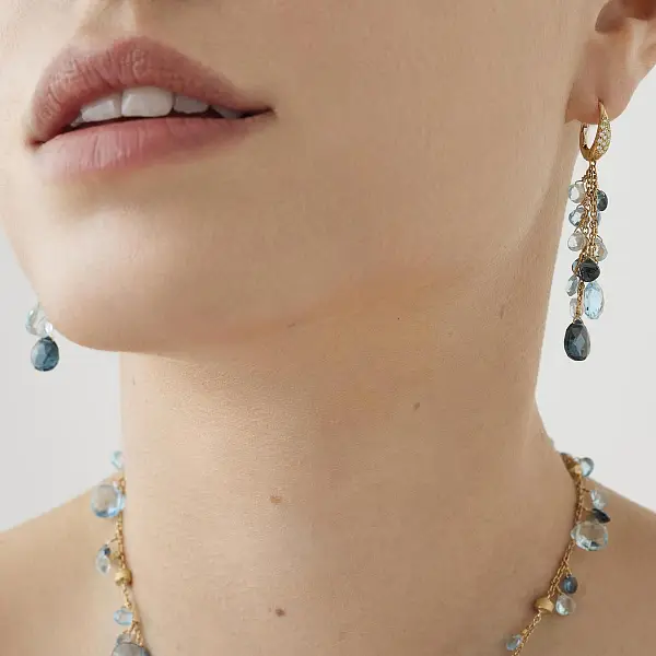 Золотые серьги Marco Bicego Paradise OB1753-MB TP01