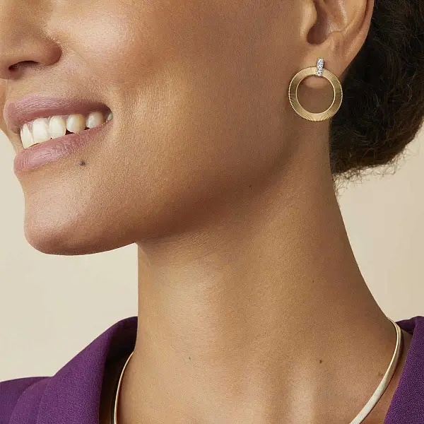 Золотые серьги Marco Bicego Masai OG378 B1 YW M5