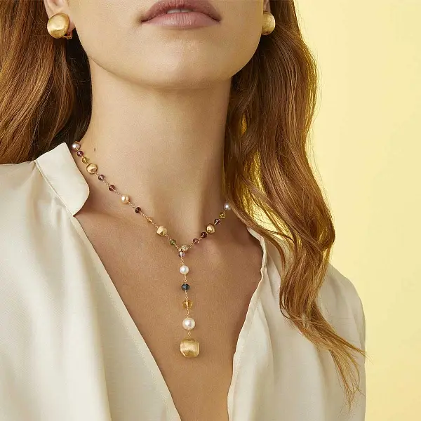 Золотые серьги Marco Bicego Africa OB919 Y