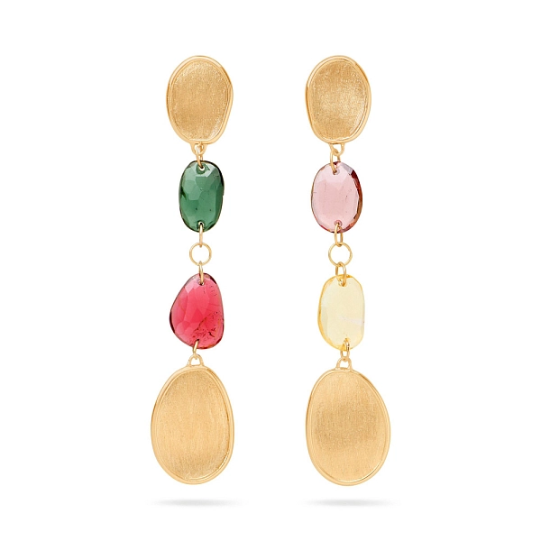 Золотые серьги Marco Bicego Lunaria Color OB1899 TM Y