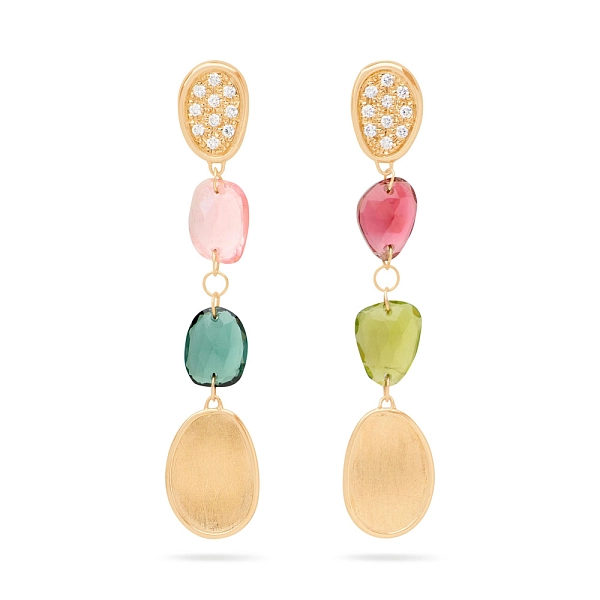 Золотые серьги Marco Bicego Lunaria Color OB1899-B TM01 Y