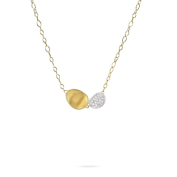 Золотое колье с бриллиантами Marco Bicego Lunaria