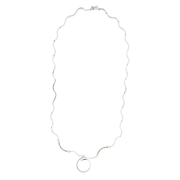 Золотое колье с бриллиантами