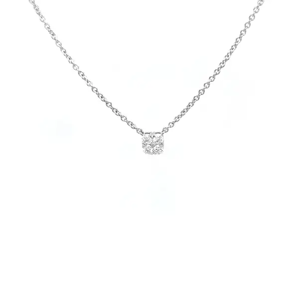 Золотое колье с бриллиантами