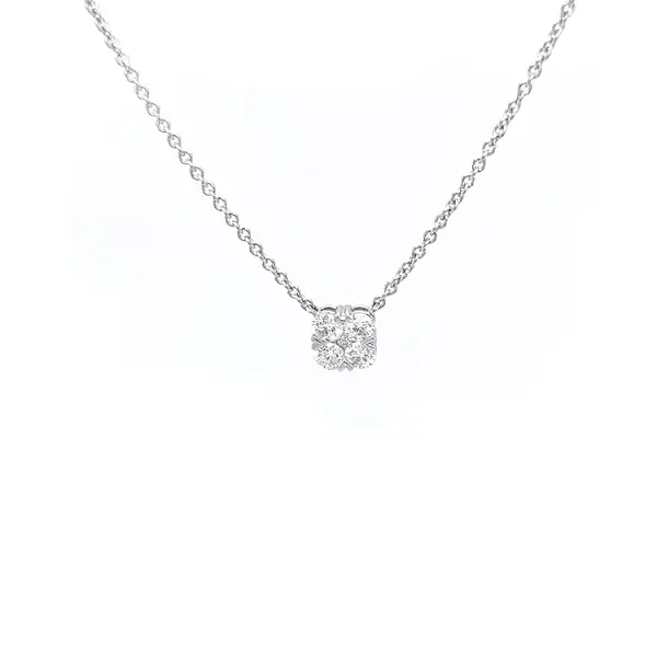 Золотое колье с бриллиантами