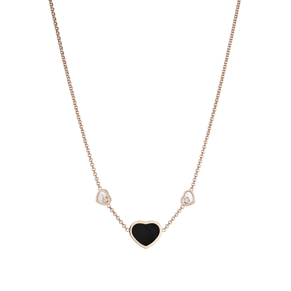 Золотое колье Chopard Happy Hearts 81A082-5201