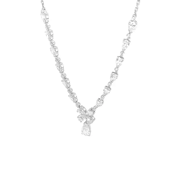 Золотое колье с бриллиантами