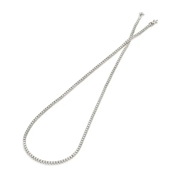 Золотое теннисное колье Crieri с бриллиантами