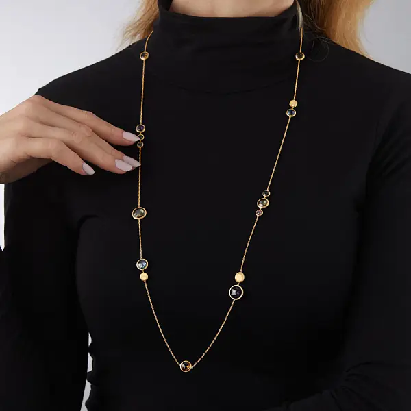 Золотое колье Marco Bicego Jaipur CB1401 MIX01 Y