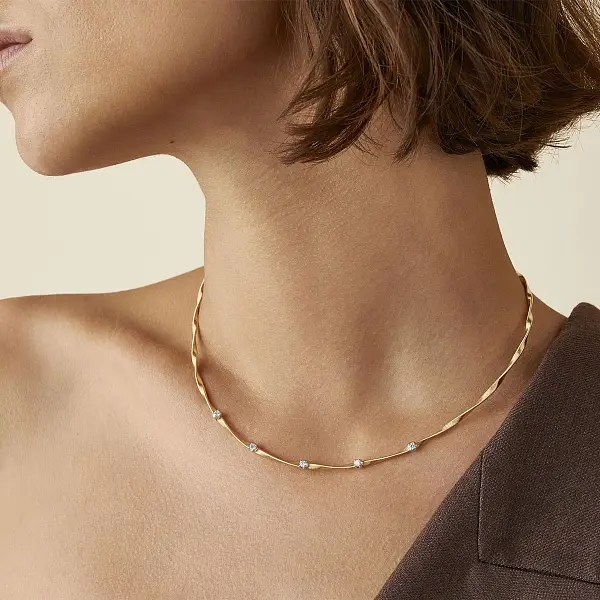 Золотое колье Marco Bicego Marrakech CG337 B1 YW