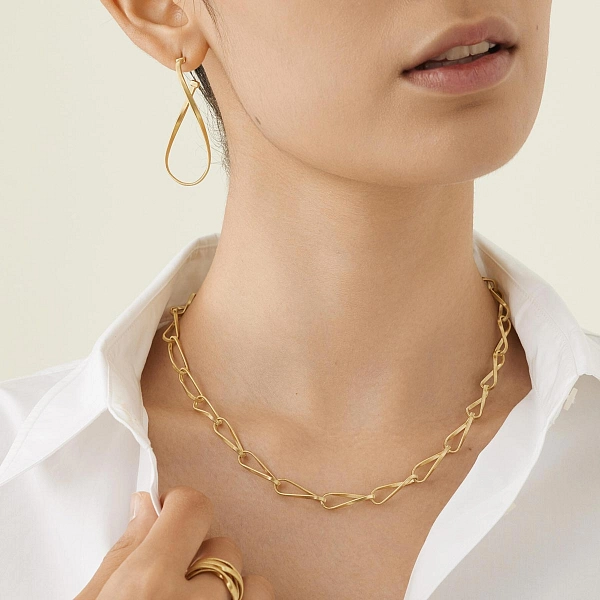 Золотое колье Marco Bicego Marrakech Onde CG842 Y