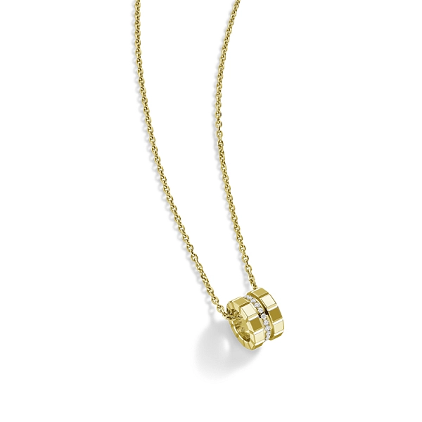 Золотое колье Chopard Ice Cube 797005-0003
