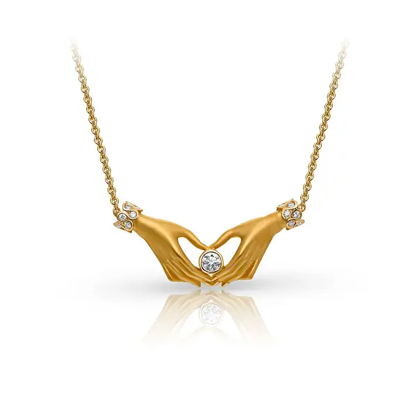 Золотое ожерелье Carrera y Carrera Bonadea Maxi