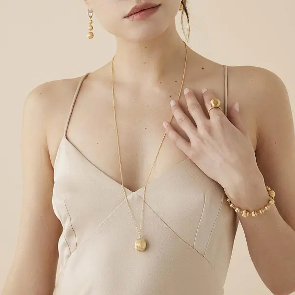 Золотое колье Marco Bicego Africa CB2838 B YW Q6