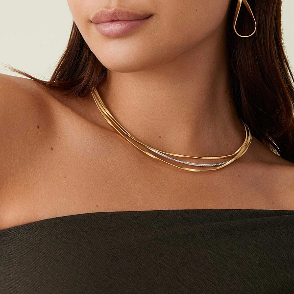 Золотое колье Marco Bicego Marrakech CG848 B YW M5
