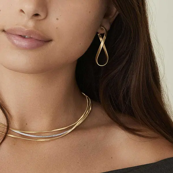 Золотое колье Marco Bicego Marrakech CG848 B YW M5