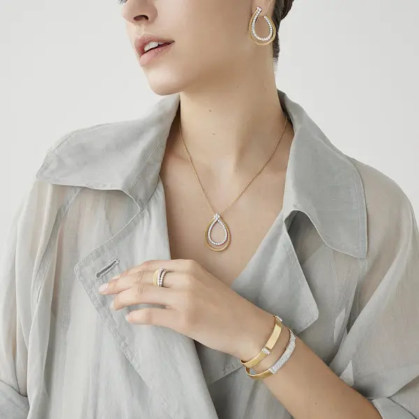 Золотое колье Marco Bicego Masai CG856 B YW M5