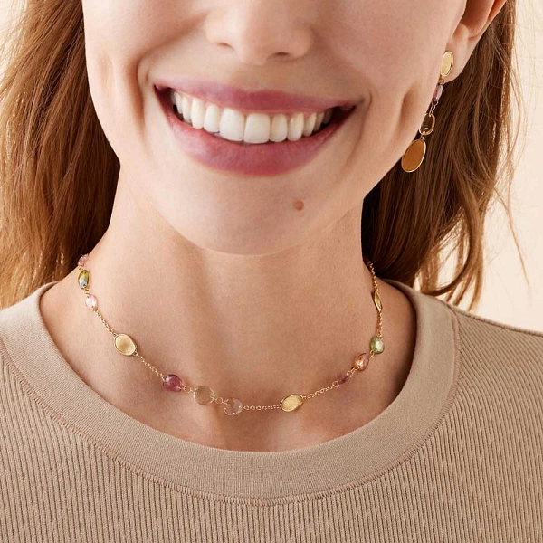 Золотое колье Marco Bicego Lunaria CB2867 TM01 Y