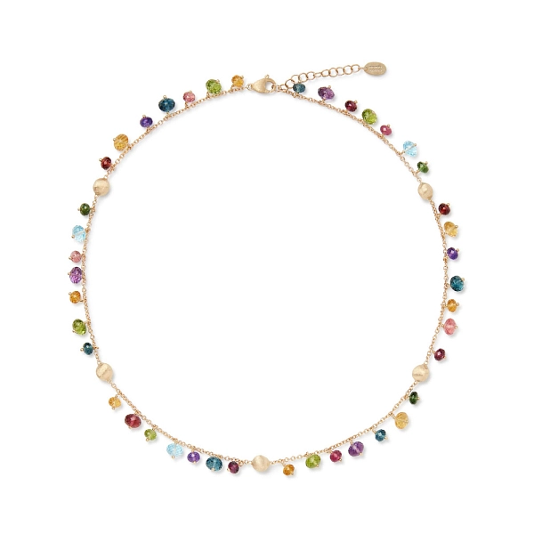 Золотое колье Marco Bicego Африка Драгоценные камни CB2781 MIX02 Y