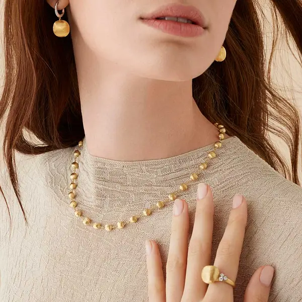 Золотое ожерелье Marco Bicego Africa CB2835 Y