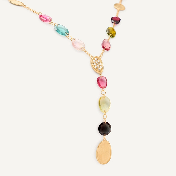 Золотое колье Marco Bicego Lunaria Color CB2870-B TM01 Y