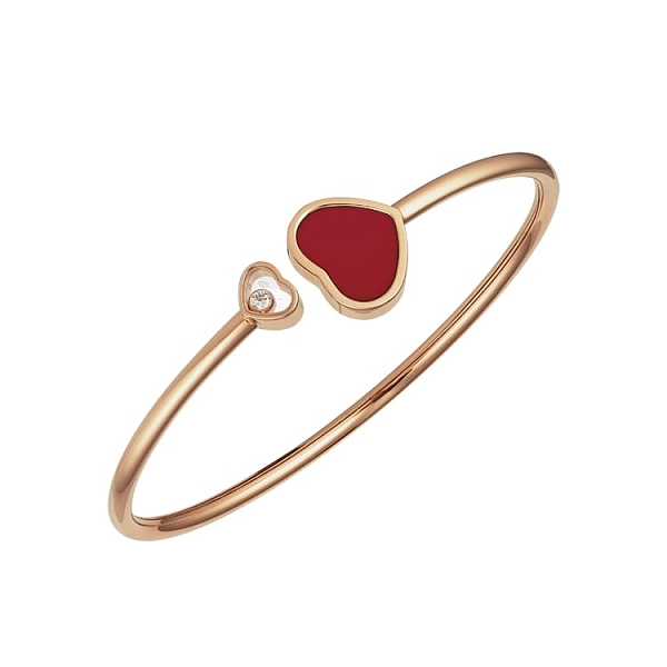 Золотой браслет Chopard Happy Hearts 857482-5703