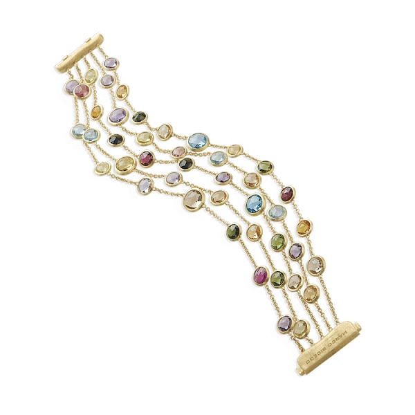 Золотой браслет с полудрагоценными камнями Marco Bicego Jaipur