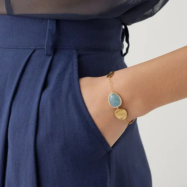 Золотой браслет Marco Bicego Lunaria BB1981 AQD Y