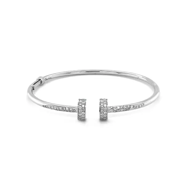 Золотой браслет с бриллиантами