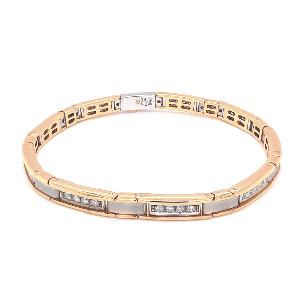 Золотой браслет Zancan Couture First EB375BR