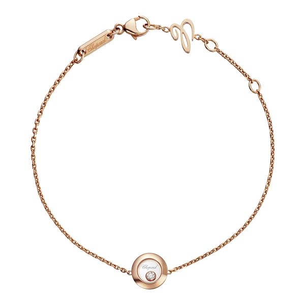 Золотой браслет Chopard Happy Diamonds 85A017-5001