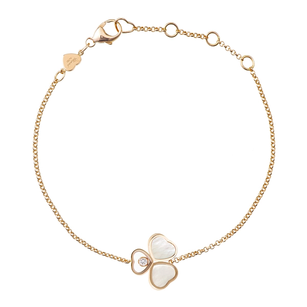 Золотой браслет Chopard Happy Hearts 85A083-5031