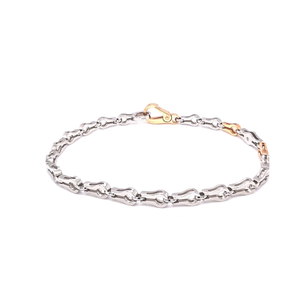 Золотой браслет Zancan Eternity EB272RB