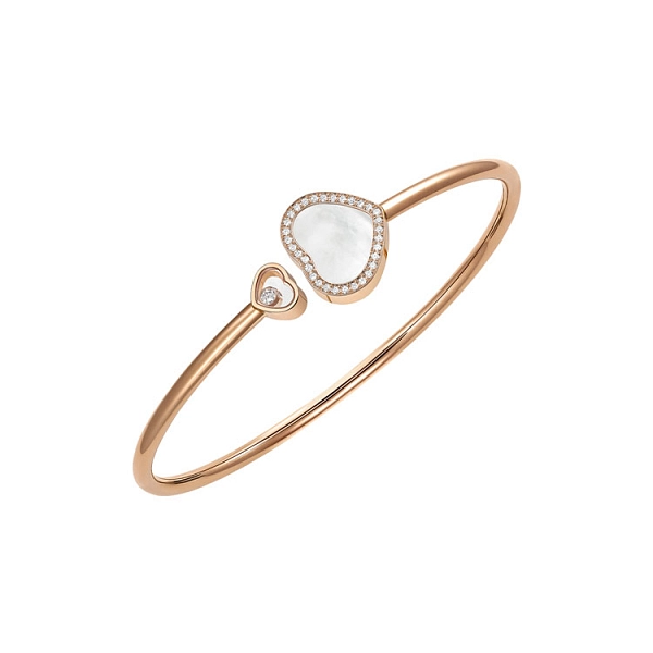 Золотой браслет Chopard Happy Hearts 85A074-5303