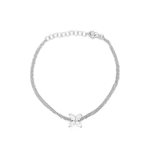 Золотой браслет с бриллиантами